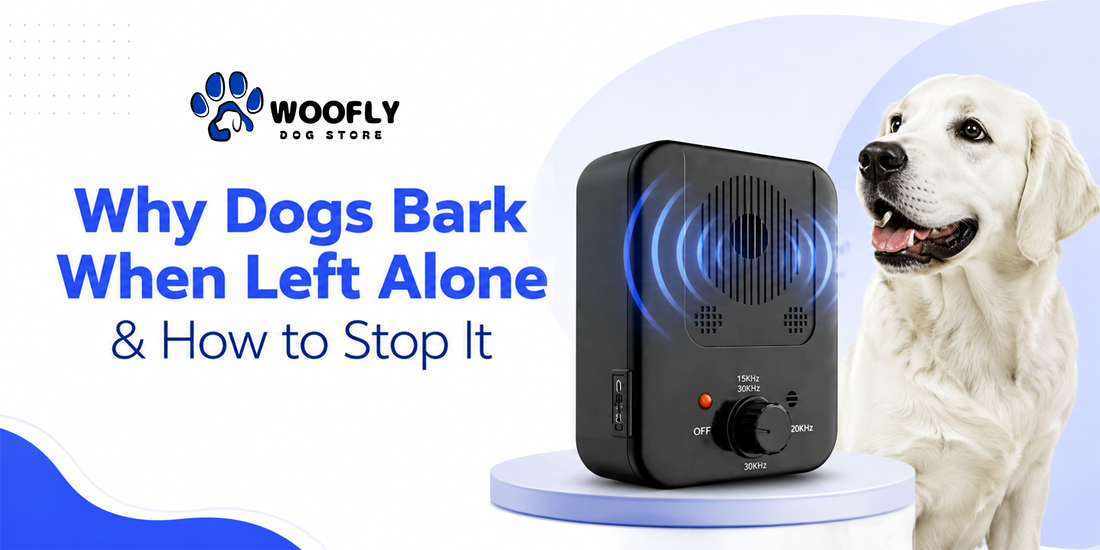 how to stop my dog from barking when i leave