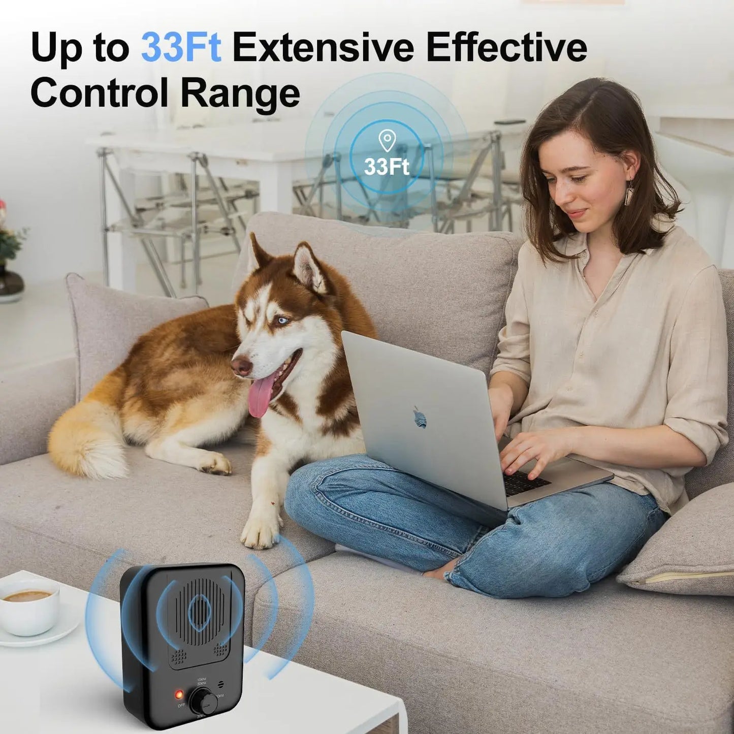 Ultrasonic Dog Bark Control Device