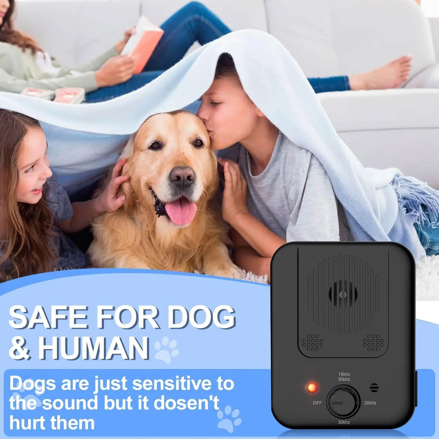 Ultrasonic Dog Bark Control Device