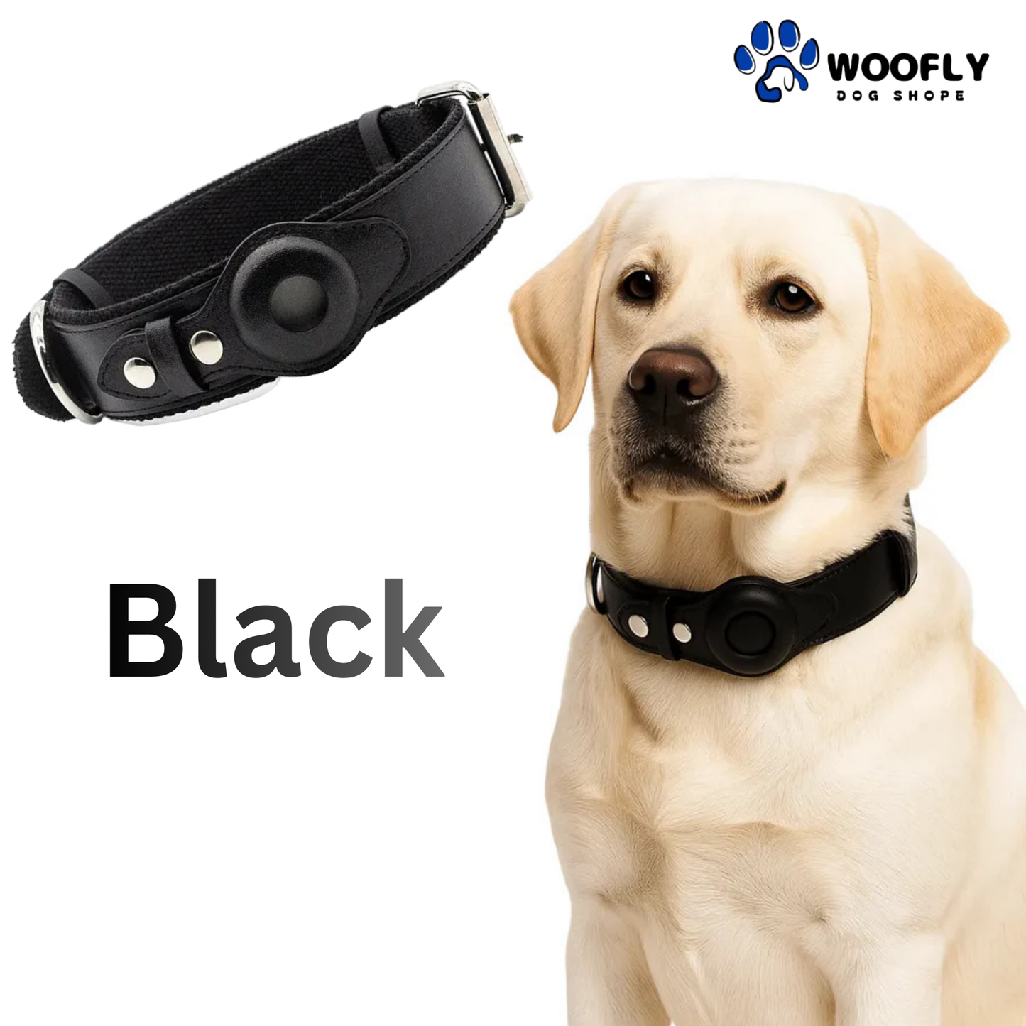 Leather AirTag Collar     ♦️     Apple AirTag is not include