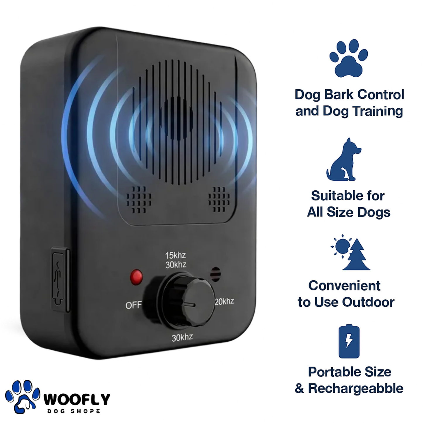 Ultrasonic Dog Bark Control Device