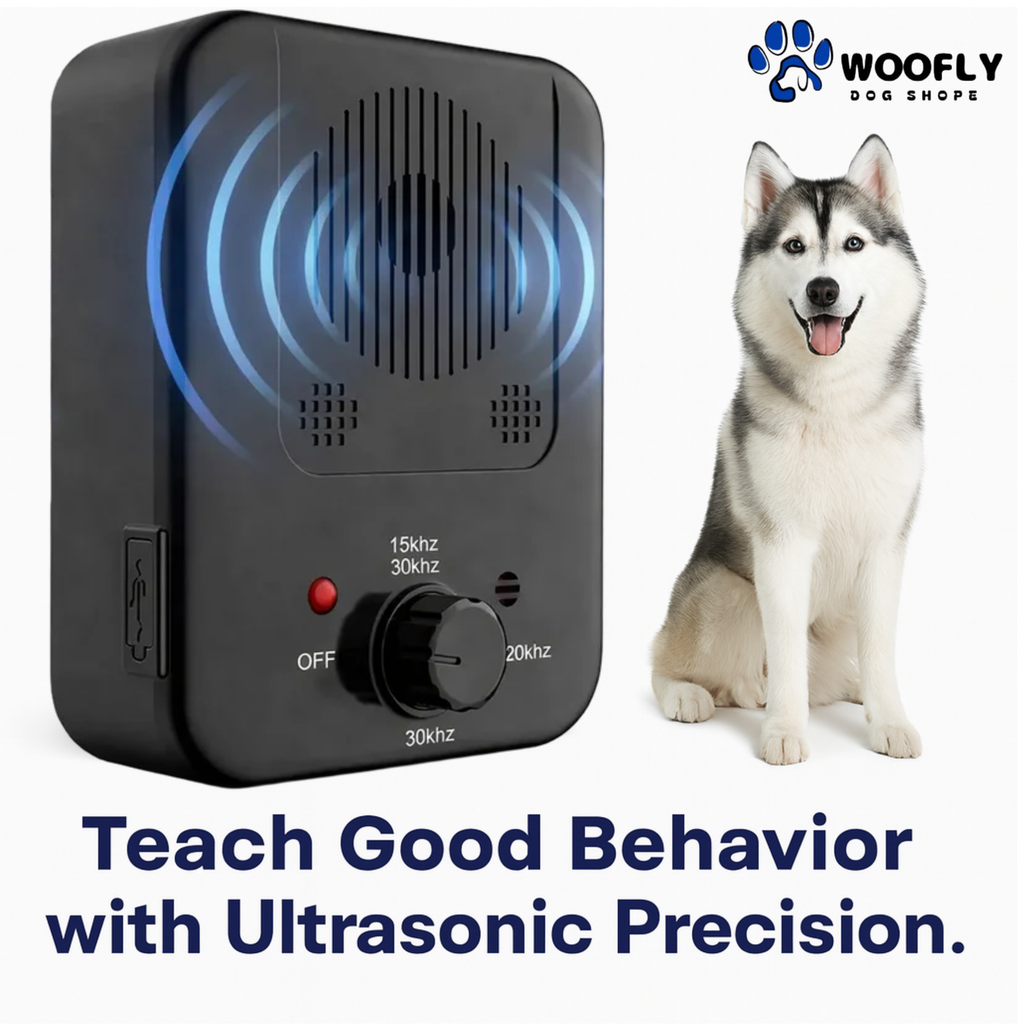 Ultrasonic Dog Bark Control Device