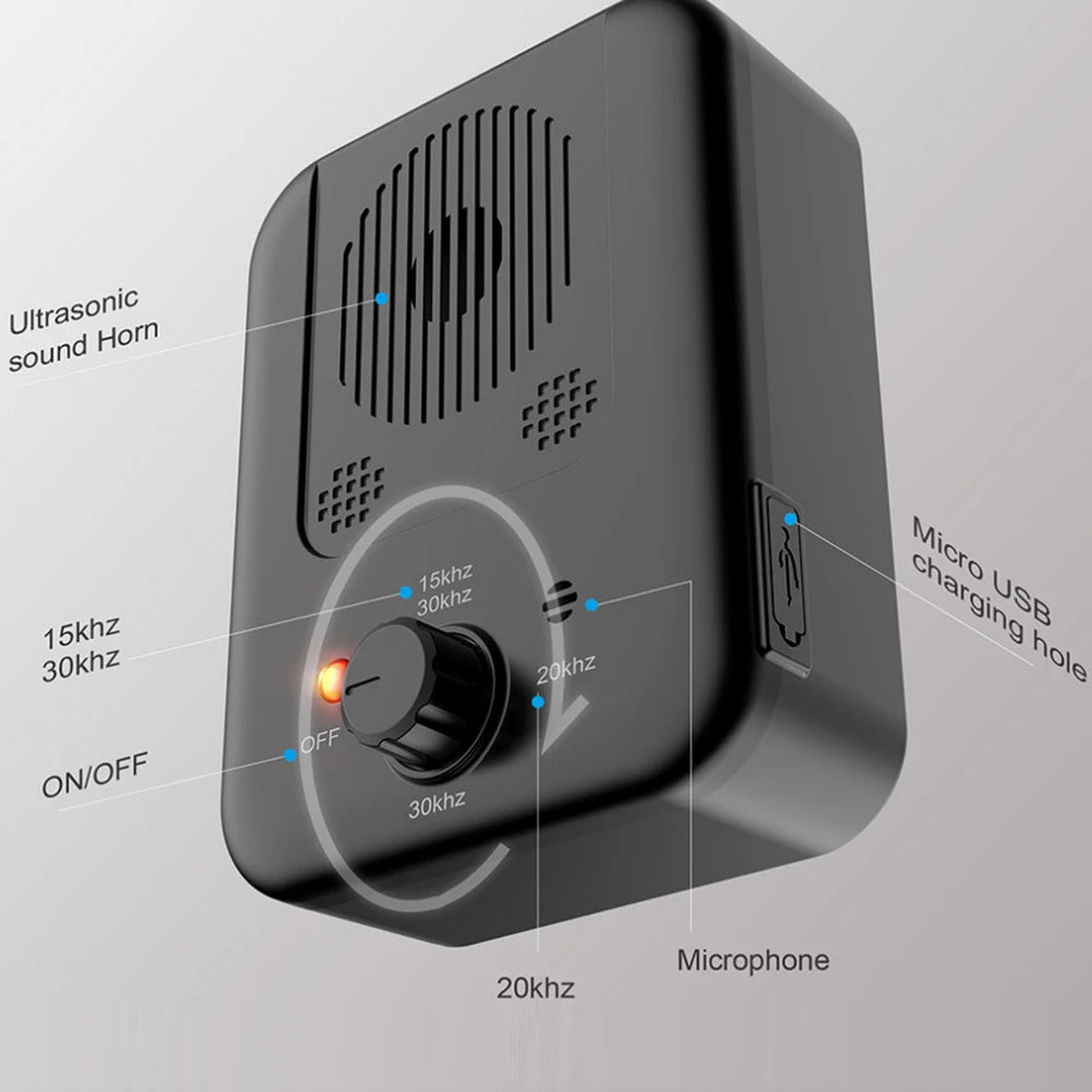 Ultrasonic Dog Bark Control Device
