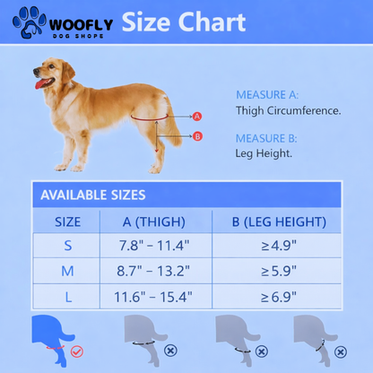 Dog Knee Brace – Adjustable Support for ACL, CCL & Joint Injuries